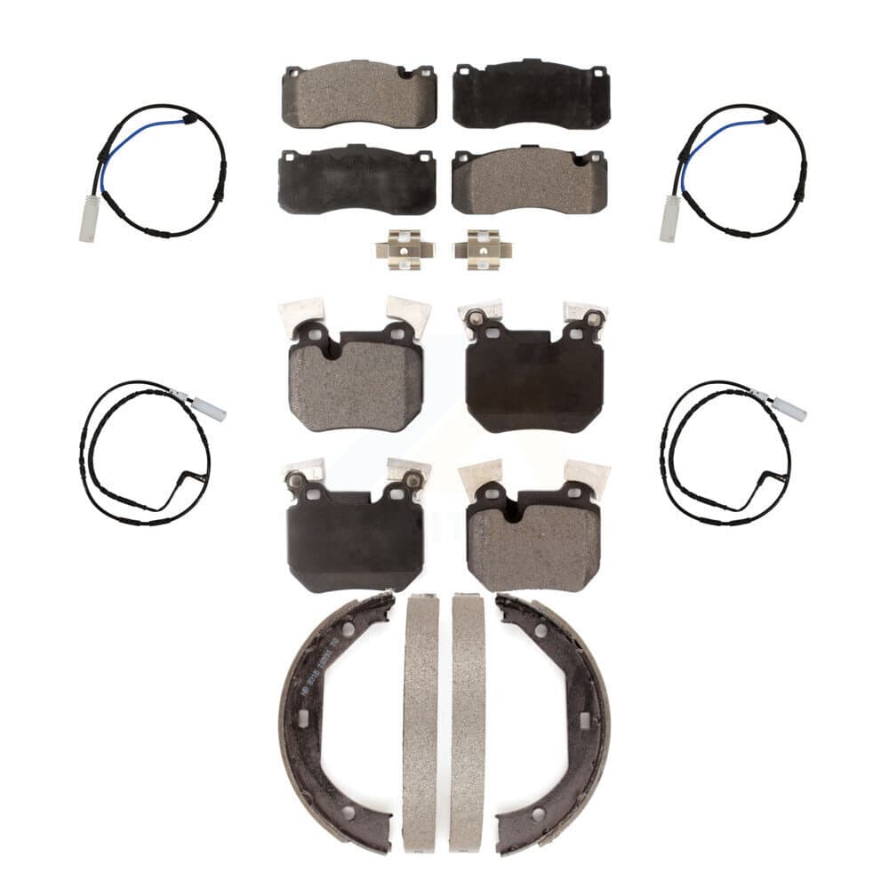 Positive Plus - KPW-100506 - Front and Rear Disc Brake Pad Kits image 1