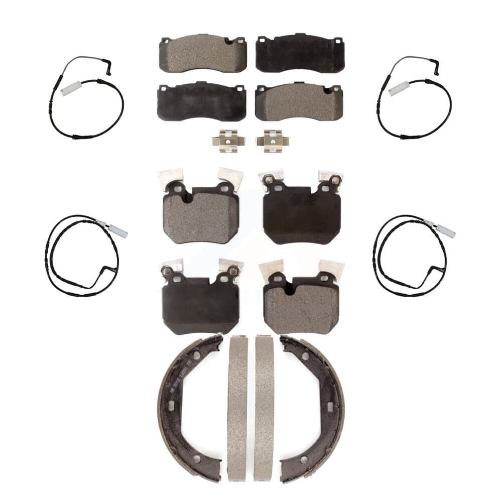 Positive Plus - KPW-100507 - Front and Rear Disc Brake Pad Kits image 1