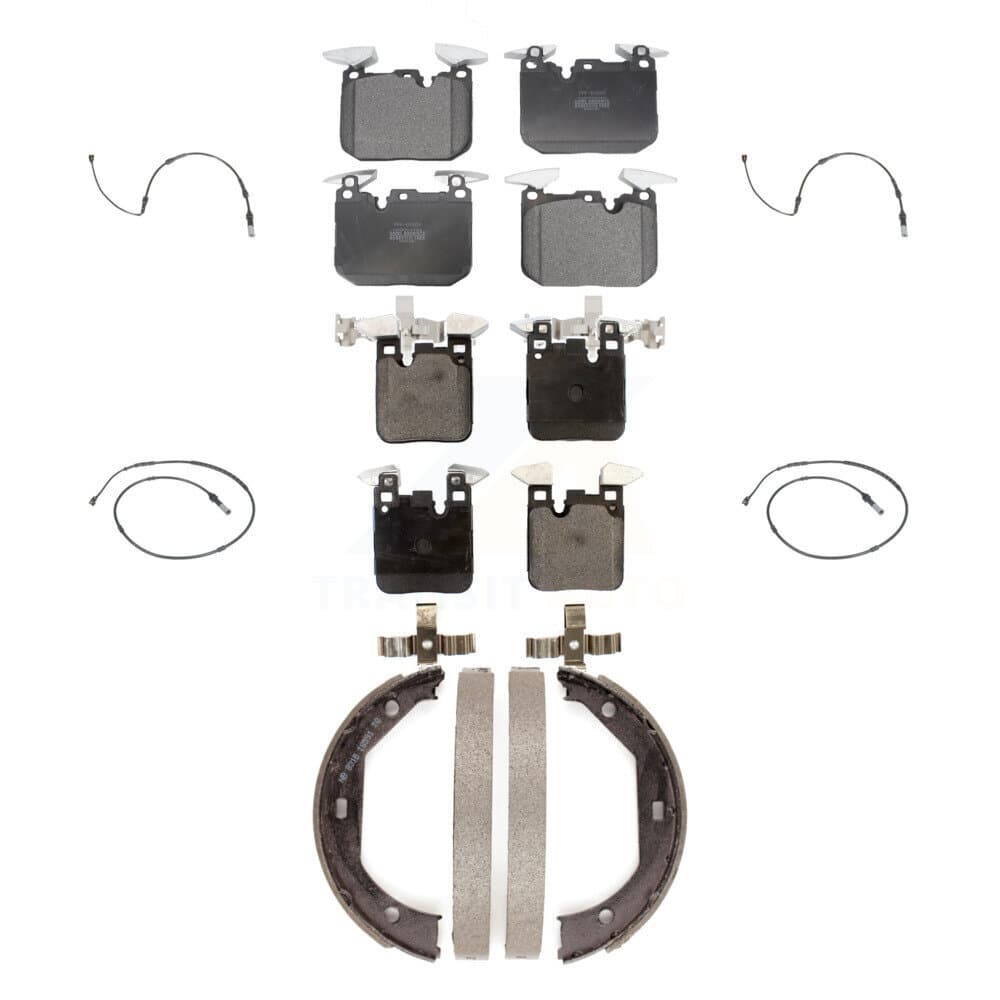 Positive Plus - KPW-100509 - Front and Rear Disc Brake Pad Kits image 1