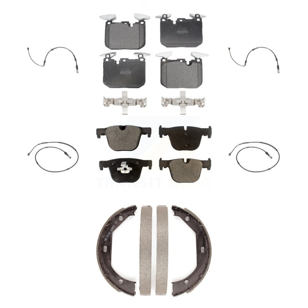 Positive Plus - KPW-100510 - Front and Rear Disc Brake Pad Kits image 1