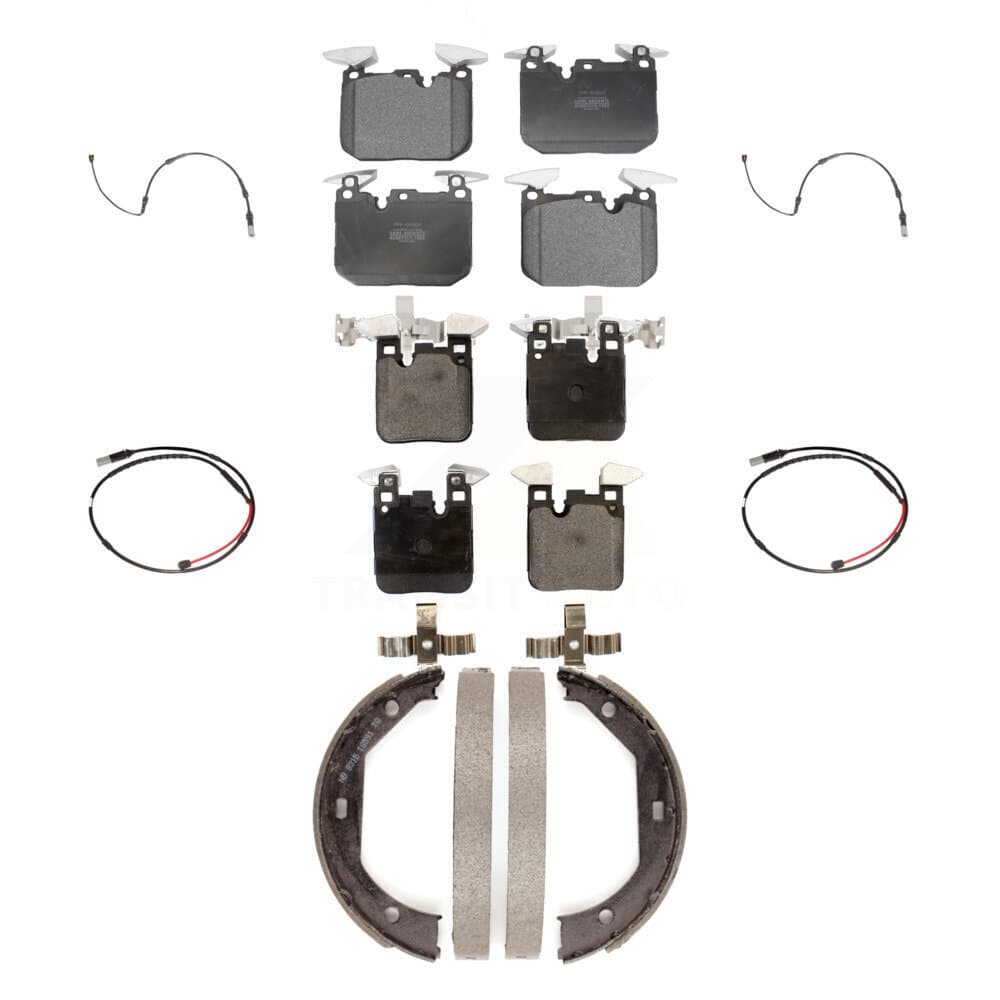 Positive Plus - KPW-100517 - Front and Rear Disc Brake Pad Kits image 1