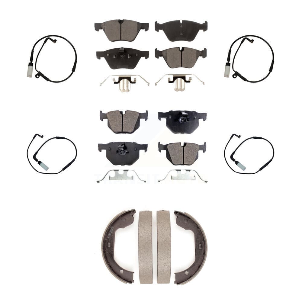 Positive Plus - KPW-100541 - Front and Rear Disc Brake Pad Kits image 1