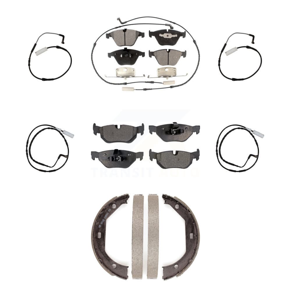 Positive Plus - KPW-100542 - Front and Rear Disc Brake Pad Kits image 1