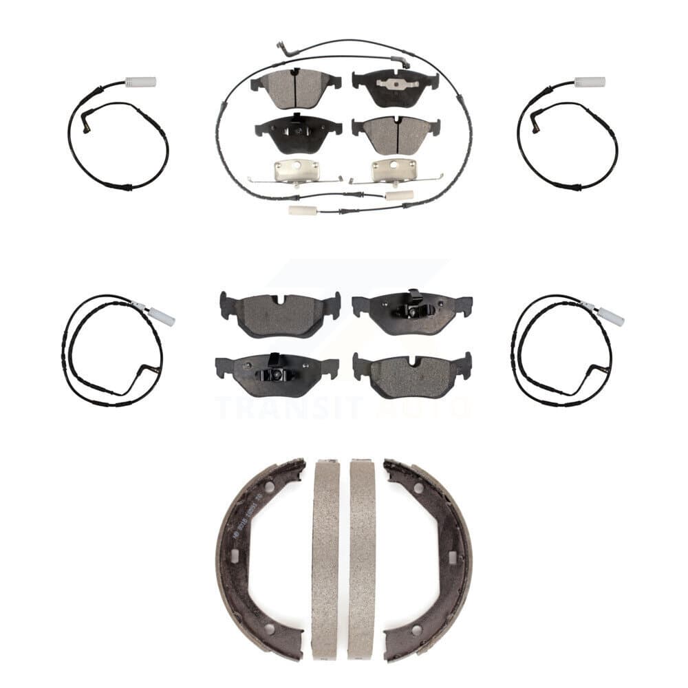 Positive Plus - KPW-100543 - Front and Rear Disc Brake Pad Kits image 1