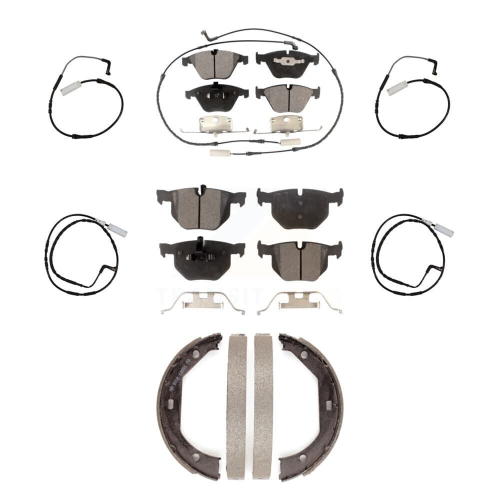Positive Plus - KPW-100548 - Front and Rear Disc Brake Pad Kits image 1