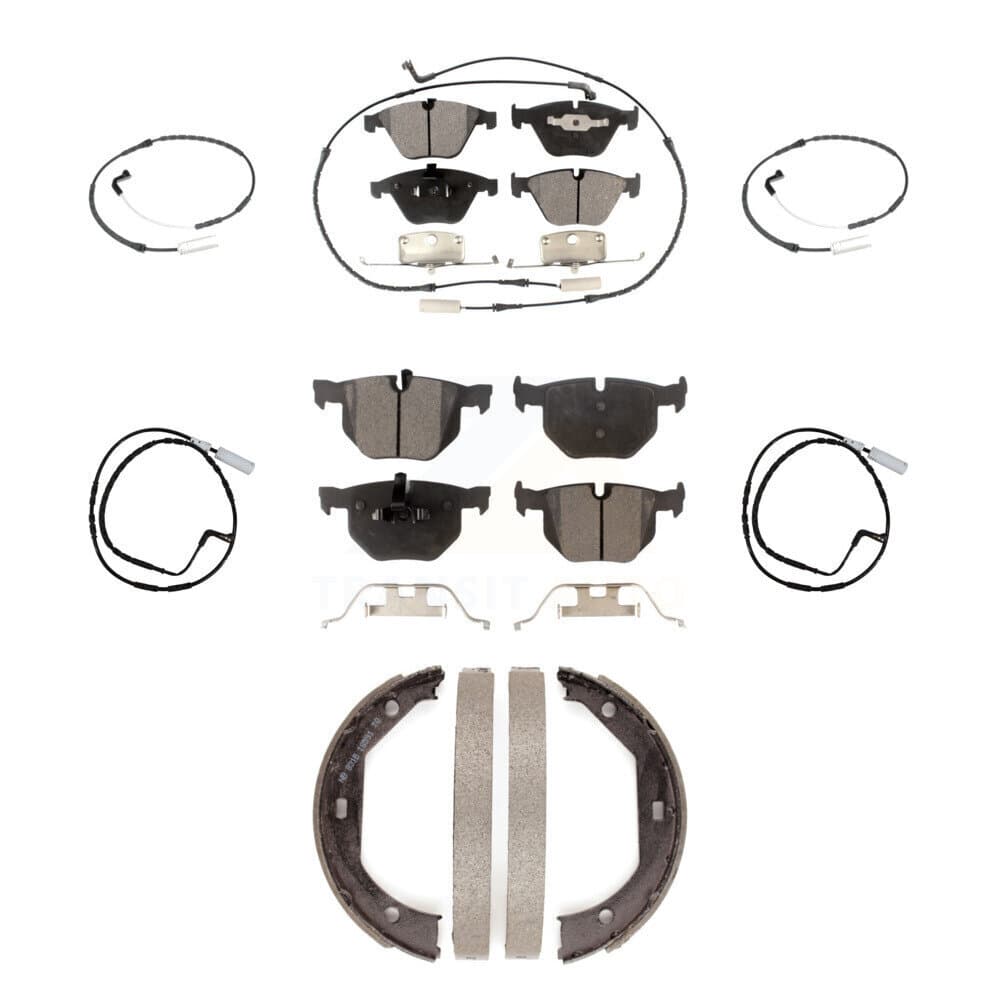 Positive Plus - KPW-100551 - Front and Rear Disc Brake Pad Kits image 1