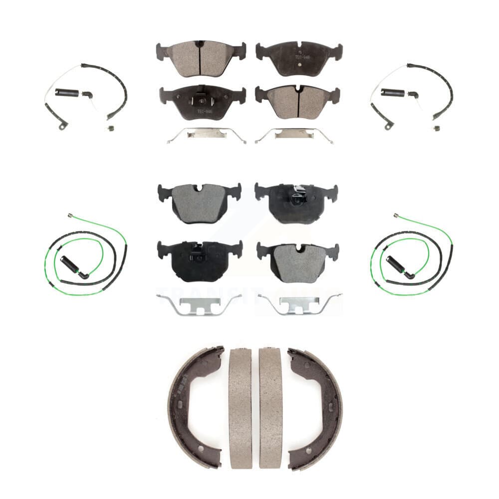 Positive Plus - KPW-100558 - Front and Rear Disc Brake Pad Kits image 1