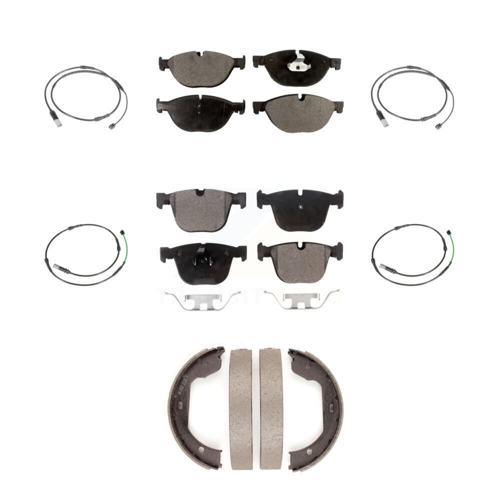 Positive Plus - KPW-101301 - Front and Rear Disc Brake Pad Kits image 1