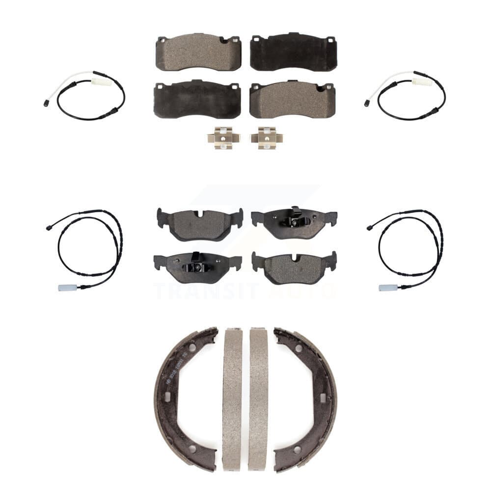 Positive Plus - KPW-101305 - Front and Rear Disc Brake Pad Kits image 1