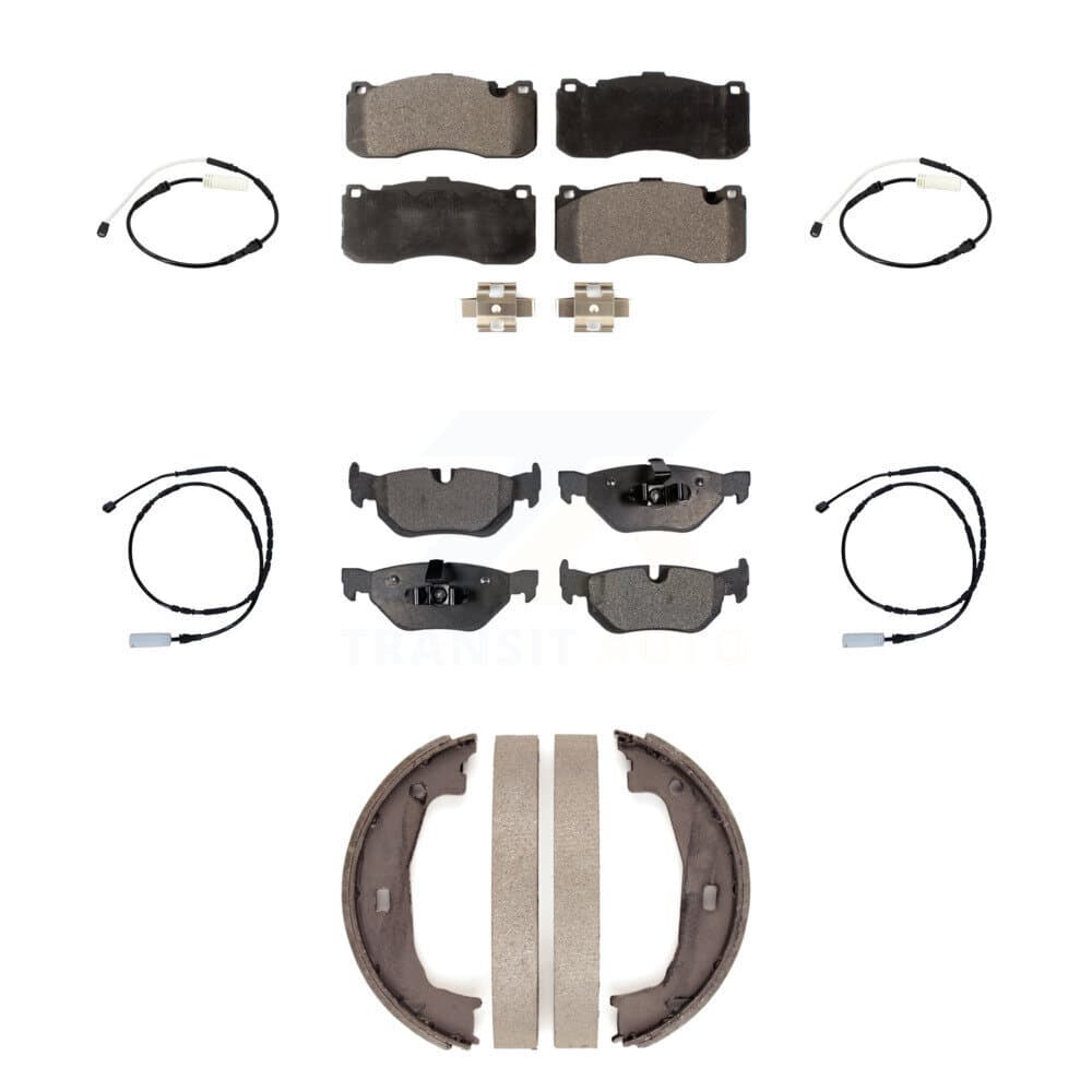 Positive Plus - KPW-101306 - Front and Rear Disc Brake Pad Kits image 1