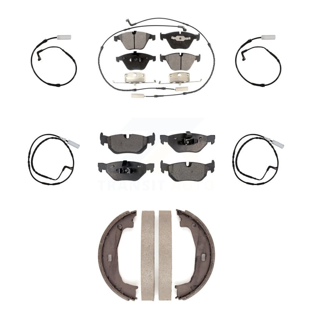 Positive Plus - KPW-101310 - Front and Rear Disc Brake Pad Kits image 1