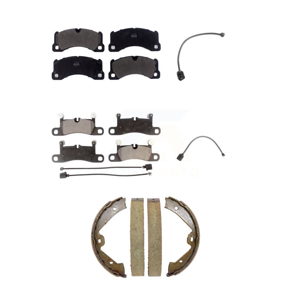 Positive Plus - KPW-101526 - Front and Rear Disc Brake Pad Kits image 1