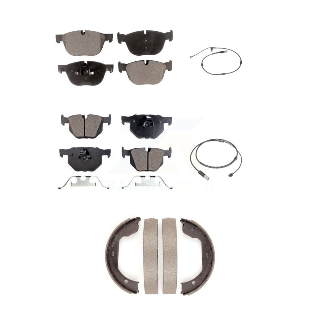 Positive Plus - KPW-101528 - Front and Rear Disc Brake Pad Kits image 1