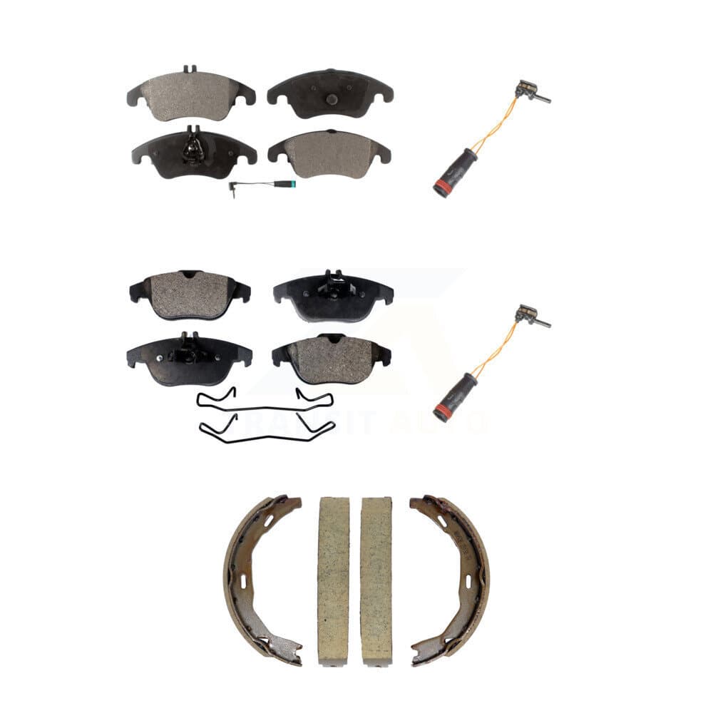 Positive Plus - KPW-101534 - Front and Rear Disc Brake Pad Kits image 1