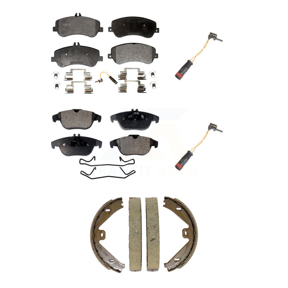 Positive Plus - KPW-101535 - Front and Rear Disc Brake Pad Kits image 1