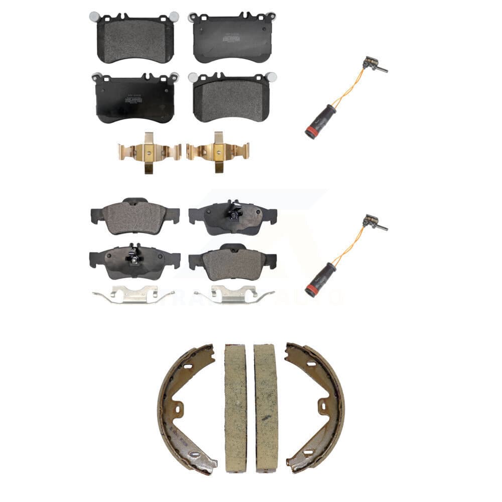 Positive Plus - KPW-101536 - Front and Rear Disc Brake Pad Kits image 1