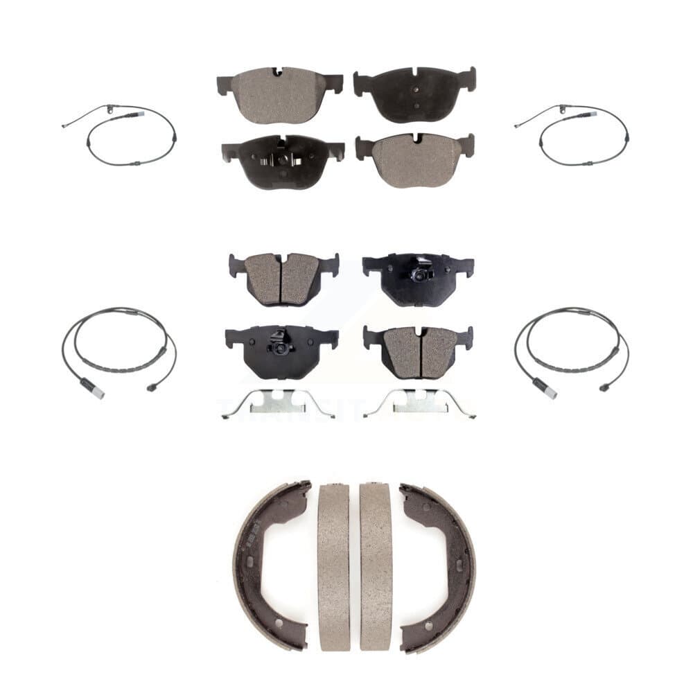 Positive Plus - KPW-101549 - Front and Rear Disc Brake Pad Kits image 1