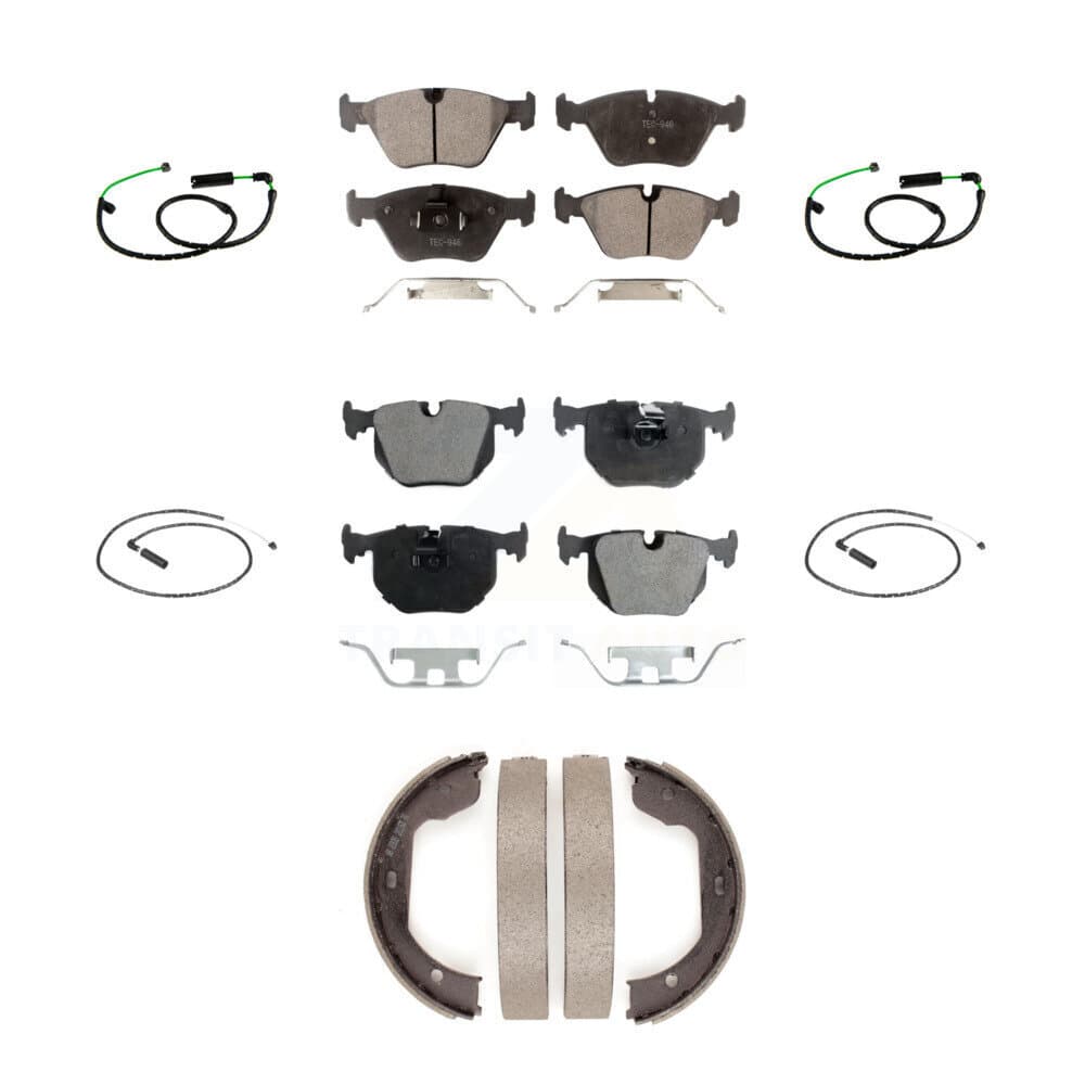 Positive Plus - KPW-101558 - Front and Rear Disc Brake Pad Kits image 1