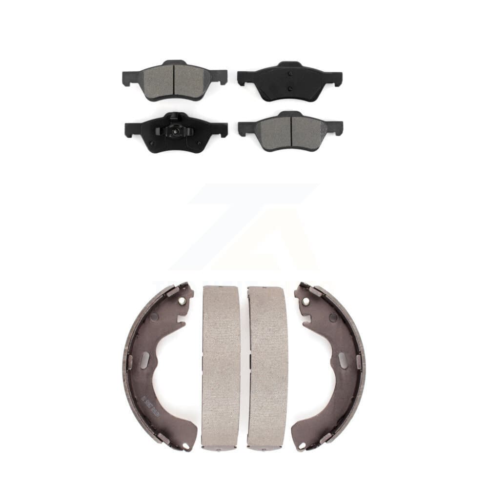 Transit Auto - KSN-100009 - Front and Rear Disc Brake Pad Kits image 1