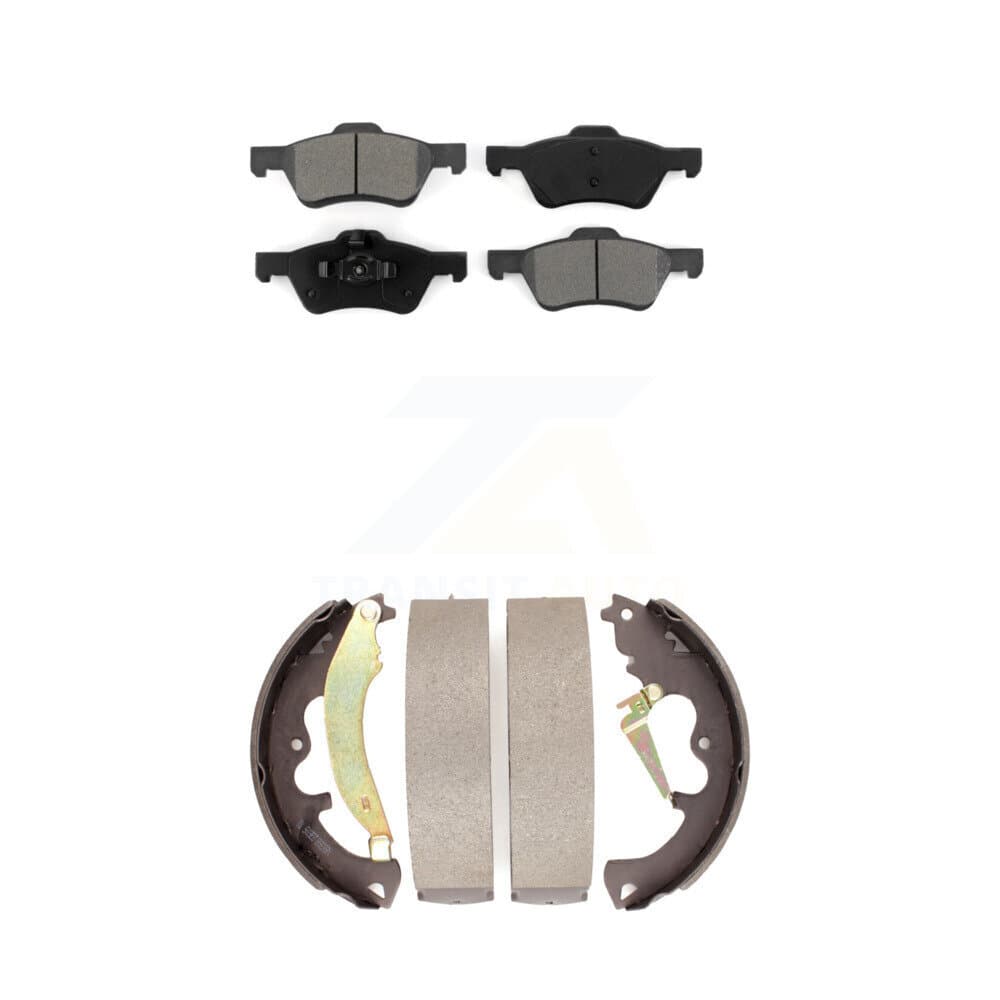 Transit Auto - KSN-100010 - Front and Rear Disc Brake Pad Kits image 1