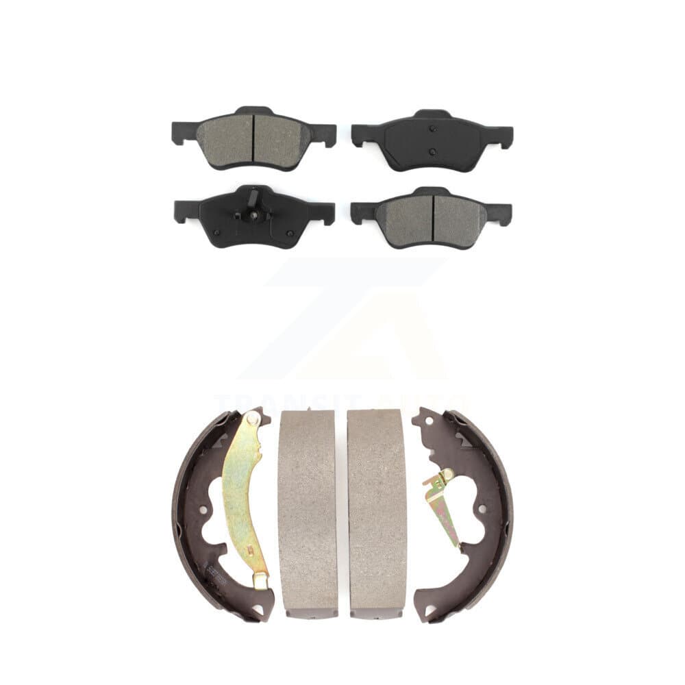 Transit Auto - KSN-100011 - Front and Rear Disc Brake Pad Kits image 1