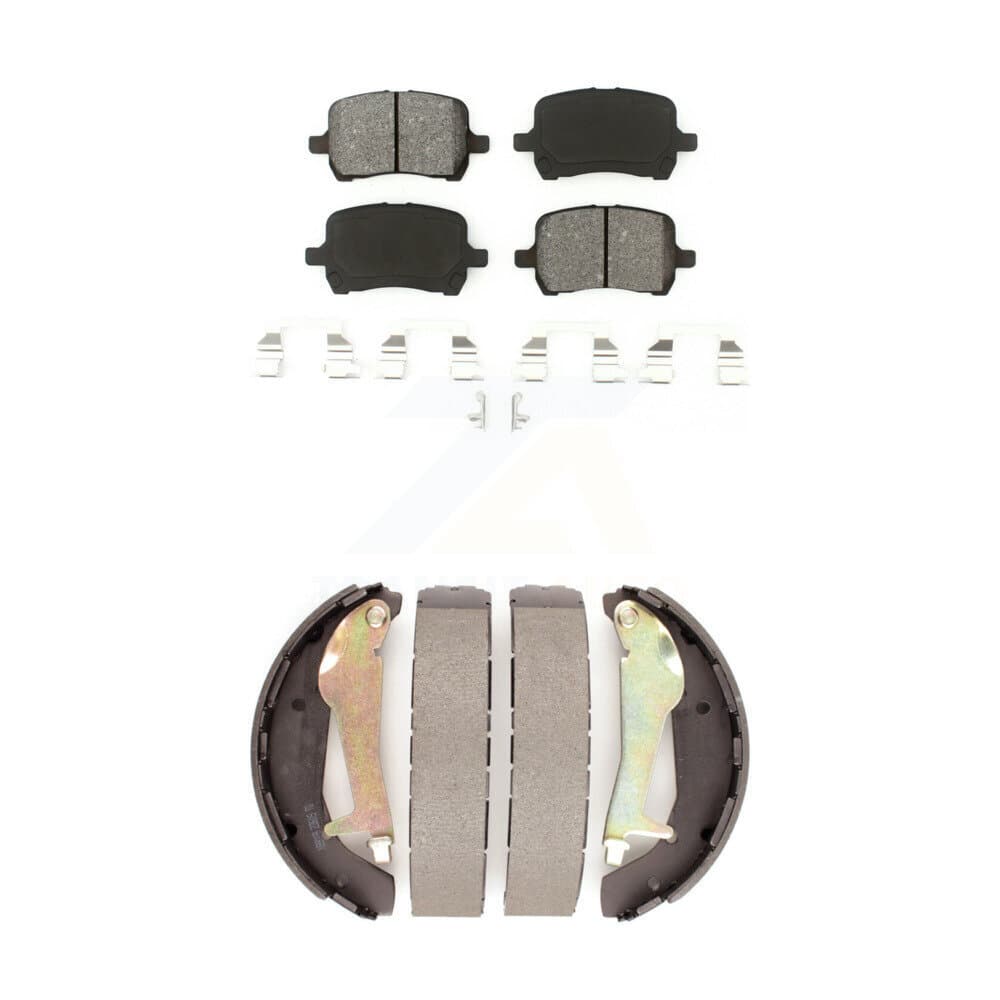 Transit Auto - KSN-100020 - Front and Rear Disc Brake Pad Kits image 1