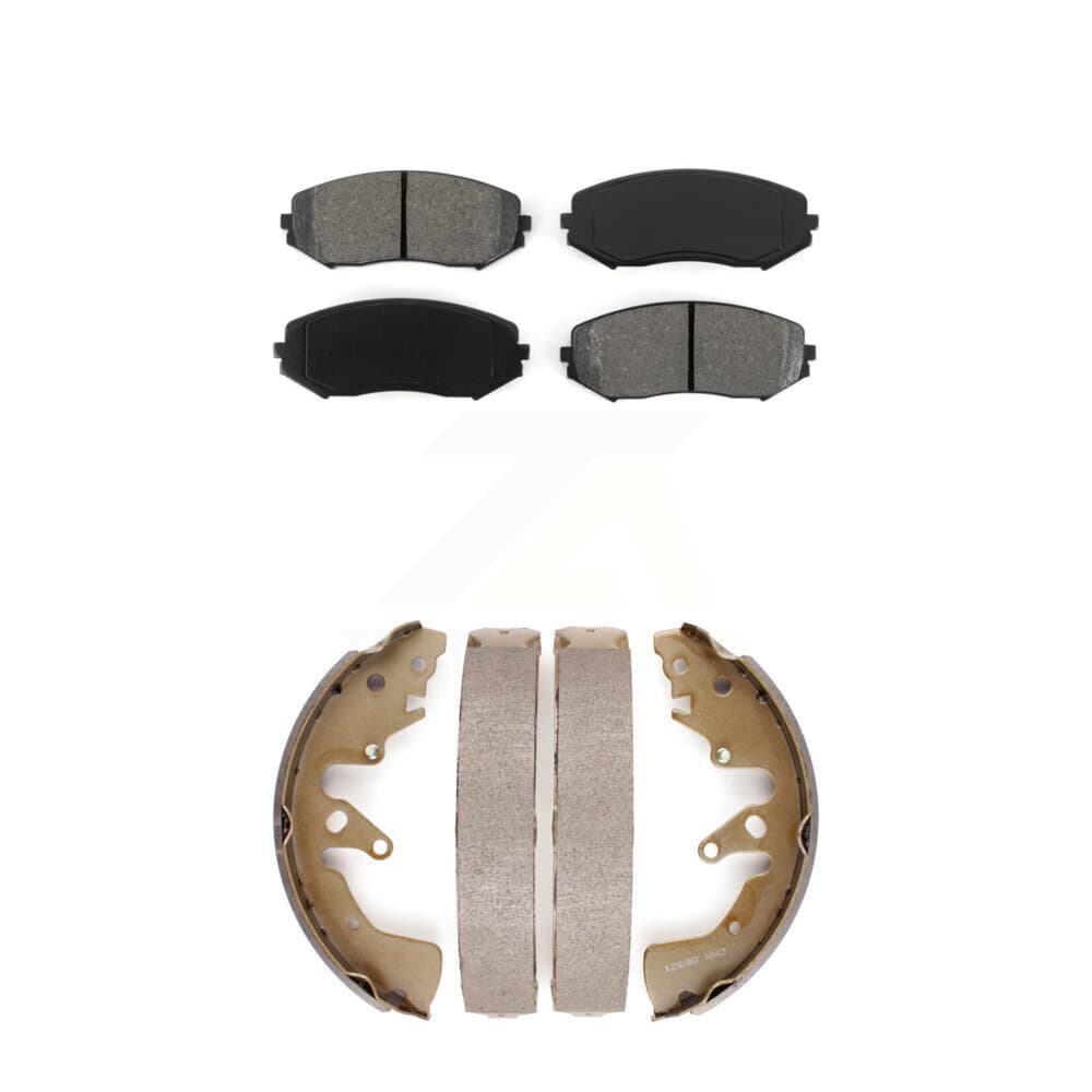 Transit Auto - KSN-100025 - Front and Rear Disc Brake Pad Kits image 1