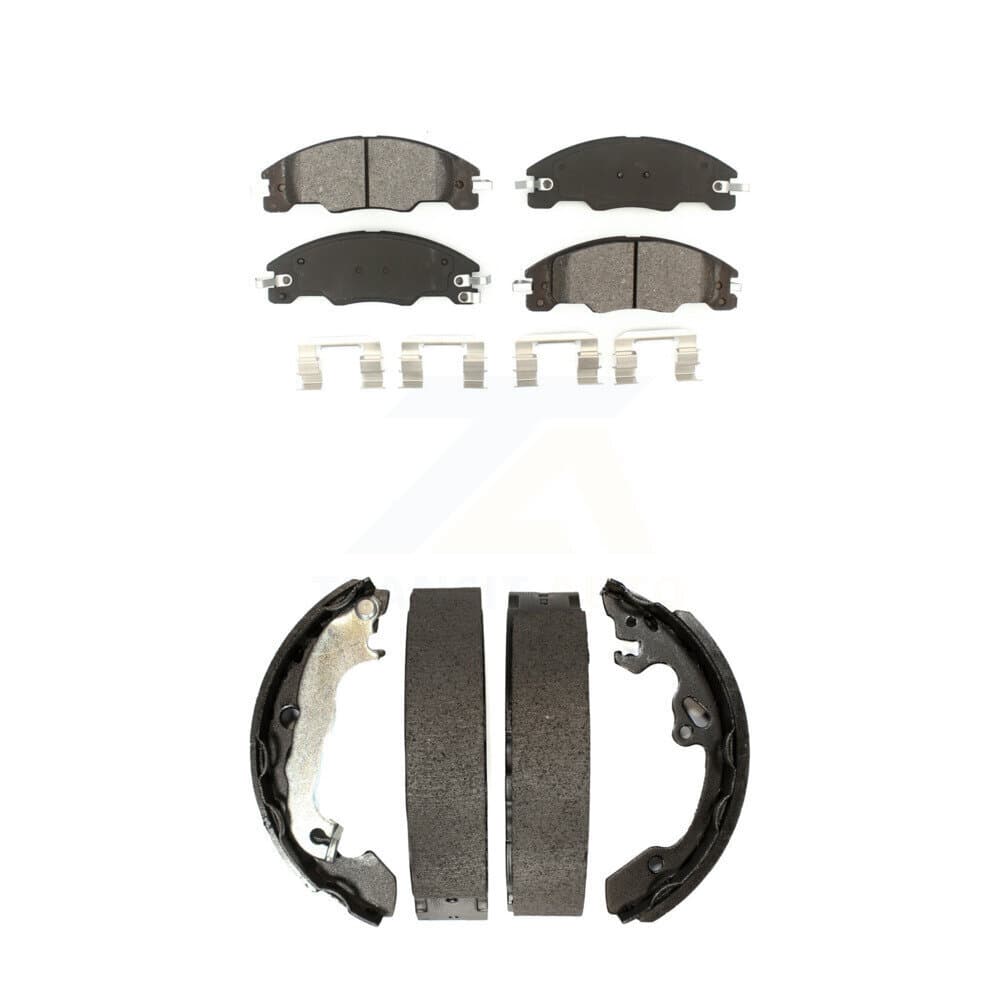 Transit Auto - KSN-100032 - Front and Rear Disc Brake Pad Kits image 1