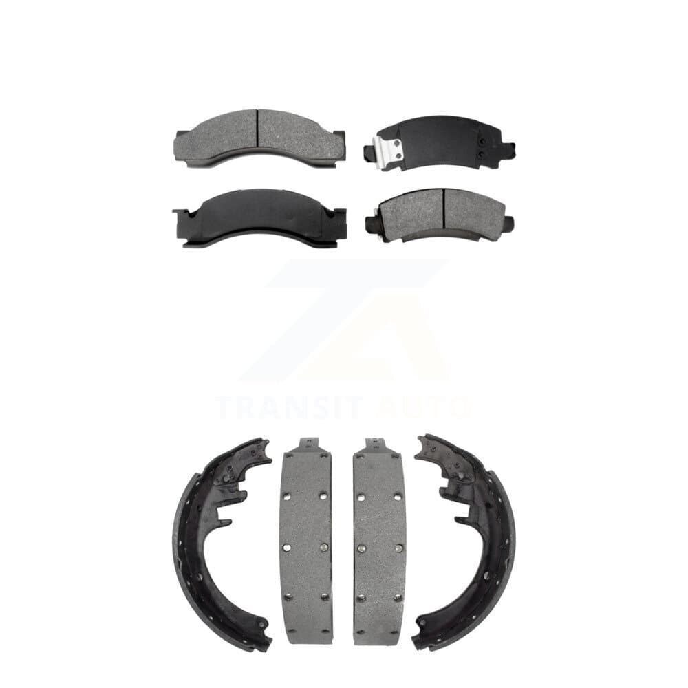 Transit Auto - KSN-100040 - Front and Rear Disc Brake Pad Kits image 1