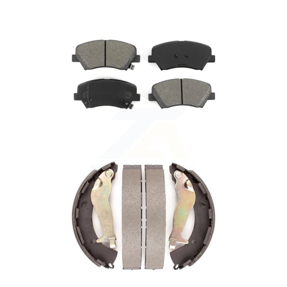 Transit Auto - KSN-100048 - Front and Rear Disc Brake Pad Kits image 1