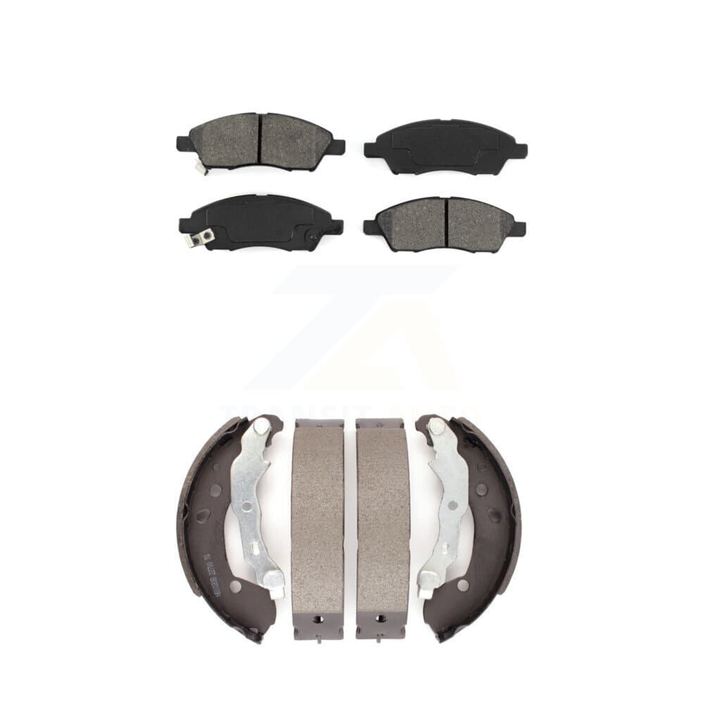 Transit Auto - KSN-100050 - Front and Rear Disc Brake Pad Kits image 1