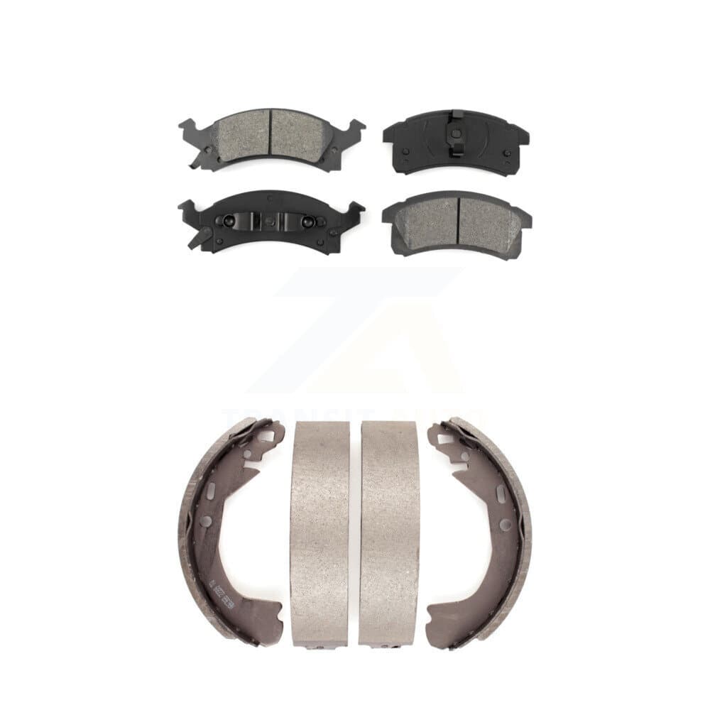 Transit Auto - KSN-100109 - Front and Rear Disc Brake Pad Kits image 1