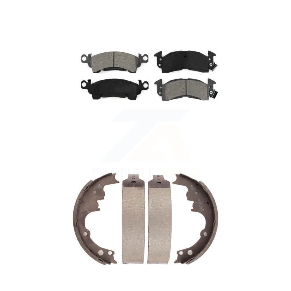 Transit Auto - KSN-100116 - Front and Rear Disc Brake Pad Kits image 1
