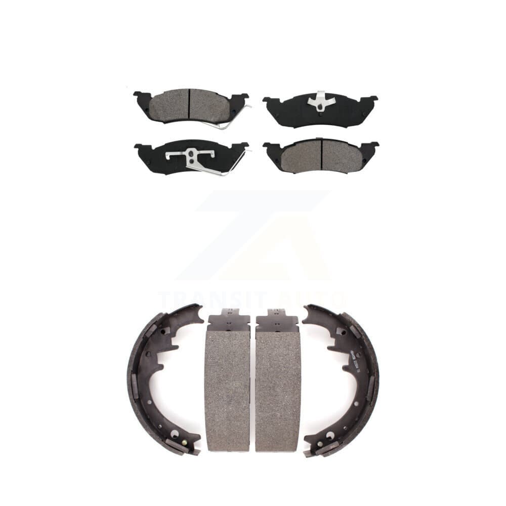 Transit Auto - KSN-100124 - Front and Rear Disc Brake Pad Kits image 1