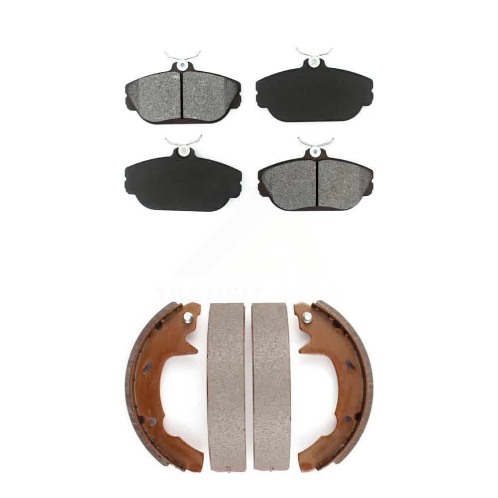 Transit Auto - KSN-100136 - Front and Rear Disc Brake Pad Kits image 1