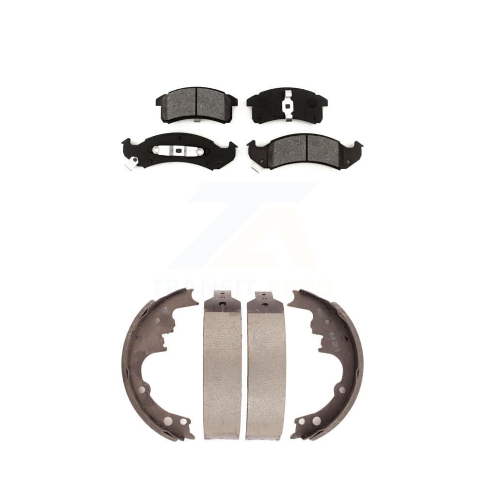 Transit Auto - KSN-100140 - Front and Rear Disc Brake Pad Kits image 1