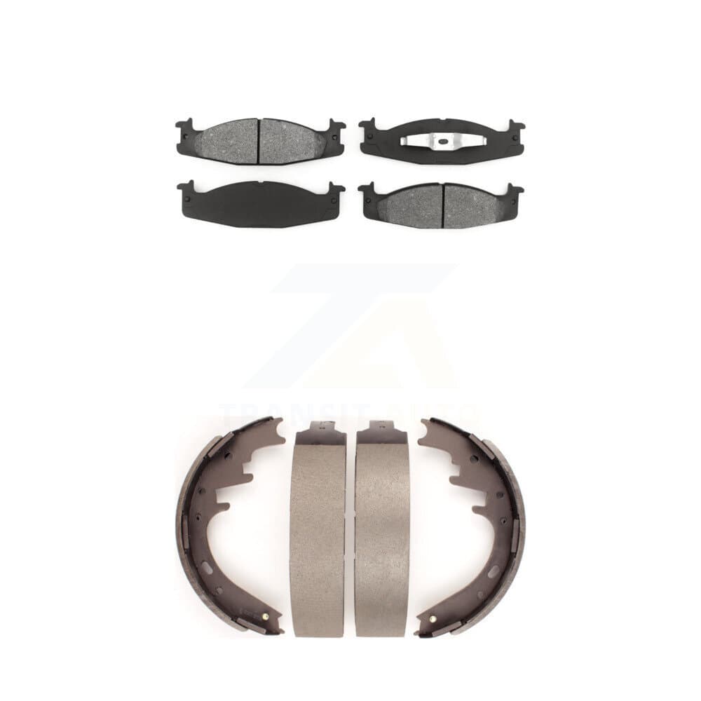 Transit Auto - KSN-100143 - Front and Rear Disc Brake Pad Kits image 1
