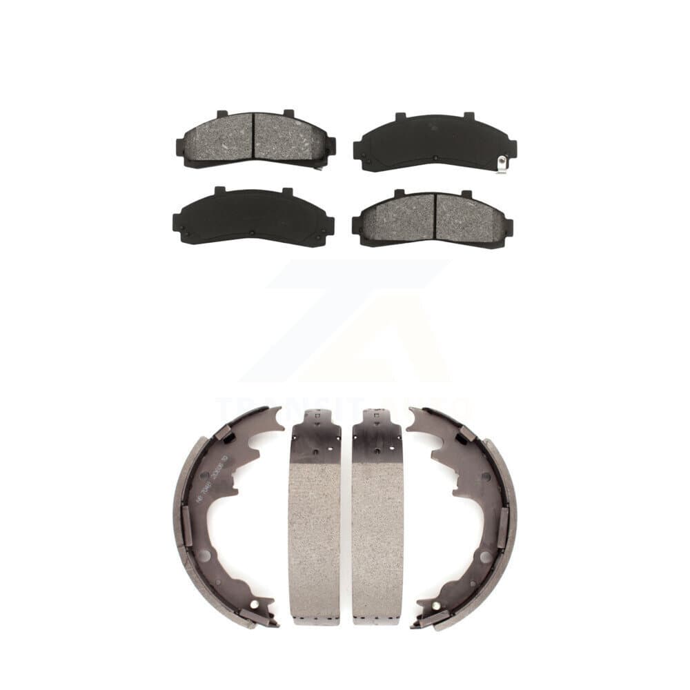 Transit Auto - KSN-100152 - Front and Rear Disc Brake Pad Kits image 1