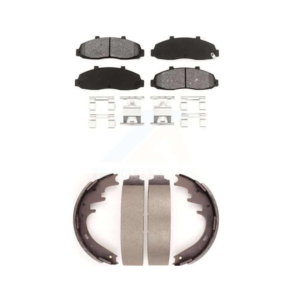 Transit Auto - KSN-100163 - Front and Rear Disc Brake Pad Kits image 1
