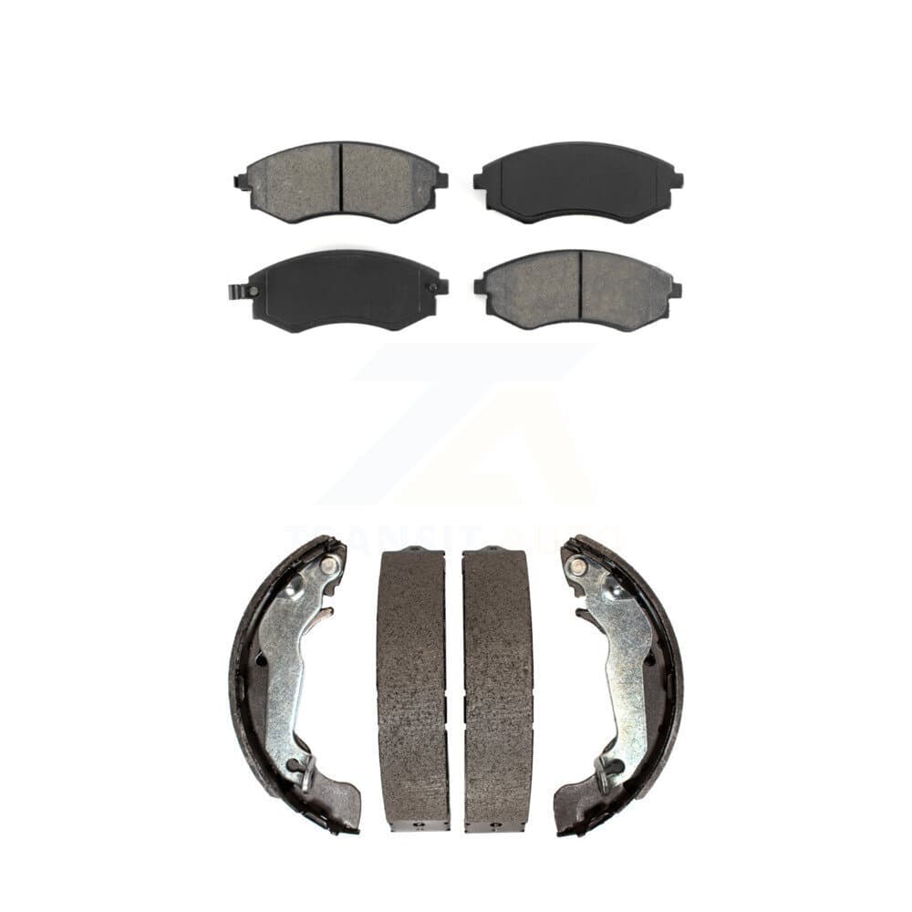 Transit Auto - KSN-100171 - Front and Rear Disc Brake Pad Kits image 1