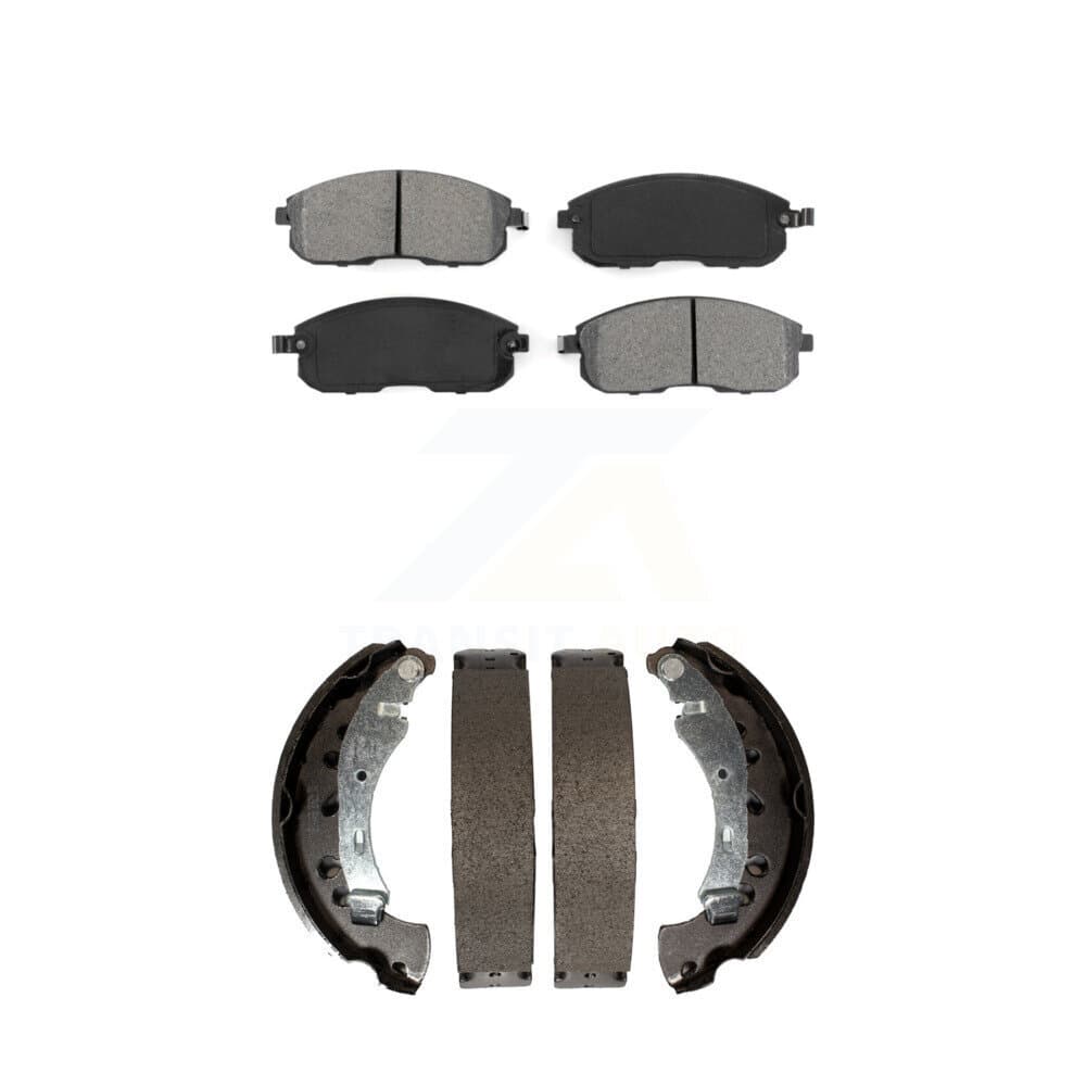 Transit Auto - KSN-100196 - Front and Rear Disc Brake Pad Kits image 1