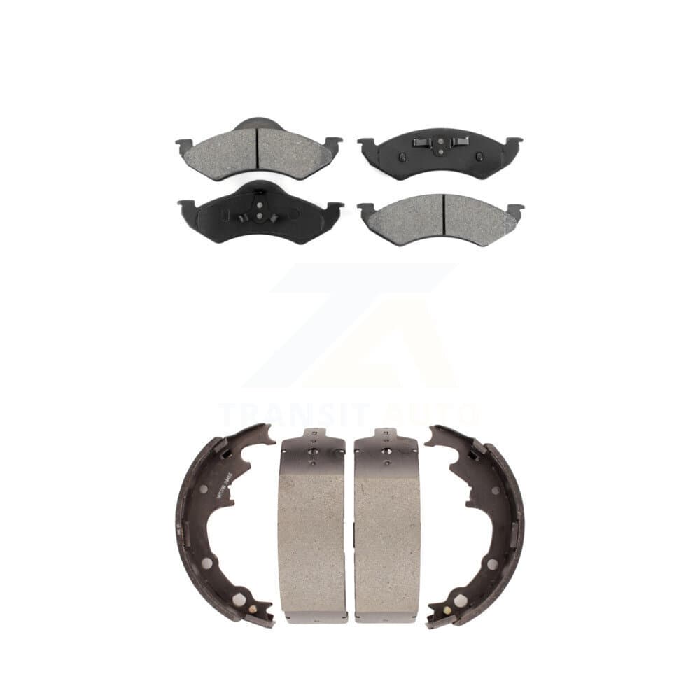 Transit Auto - KSN-100202 - Front and Rear Disc Brake Pad Kits image 1