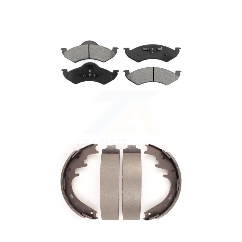 Transit Auto - KSN-100203 - Front and Rear Disc Brake Pad Kits image 1