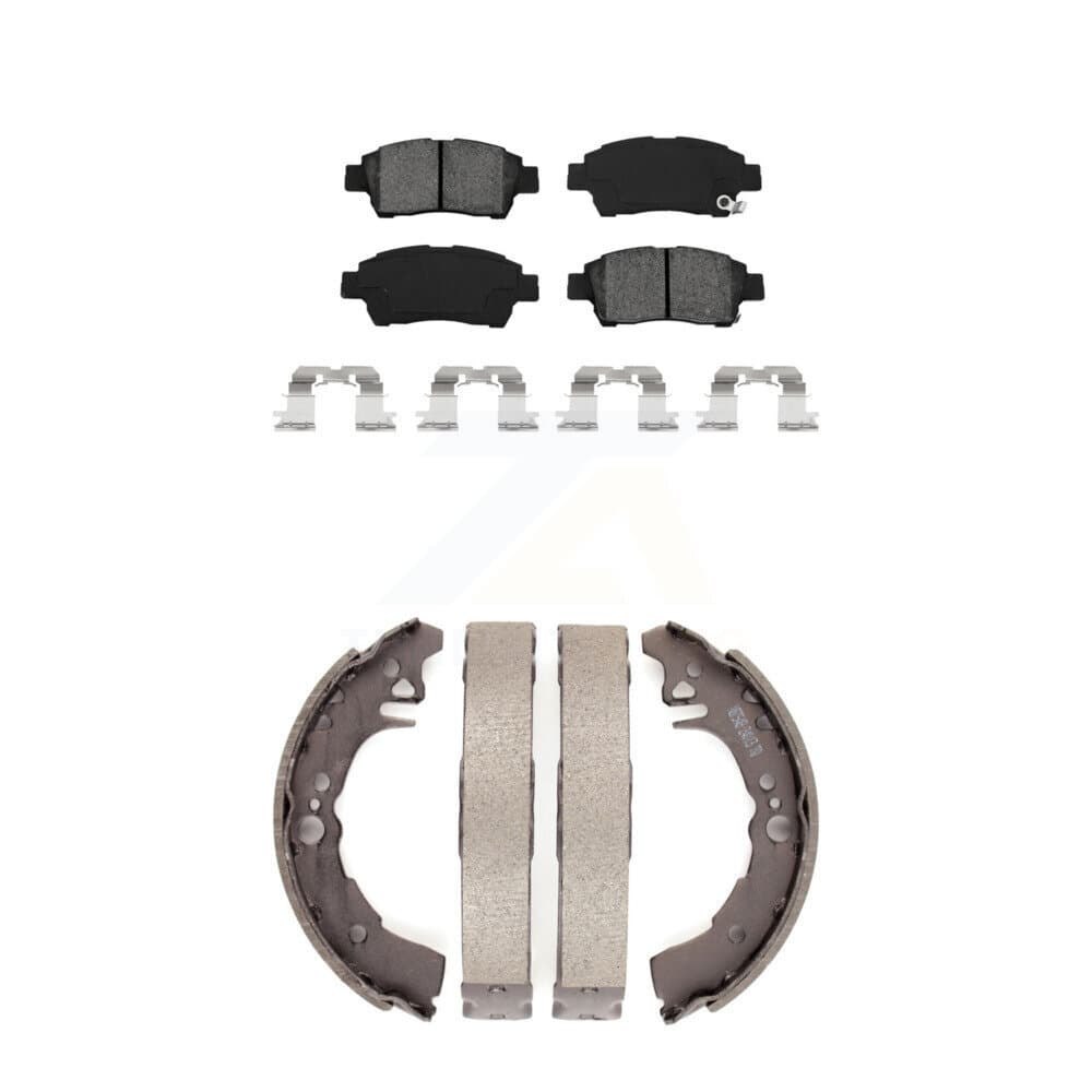 Transit Auto - KSN-100208 - Front and Rear Disc Brake Pad Kits image 1