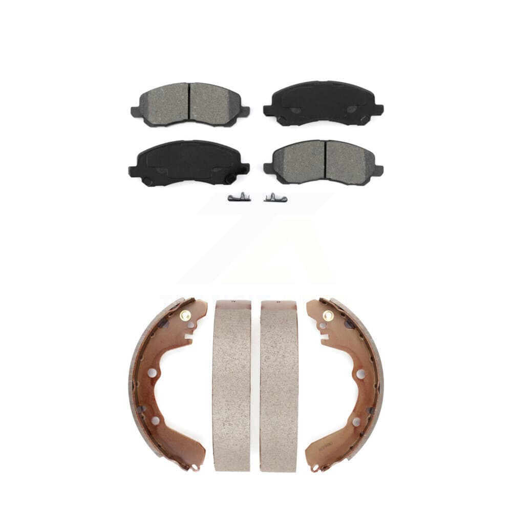 Transit Auto - KSN-100231 - Front and Rear Disc Brake Pad Kits image 1