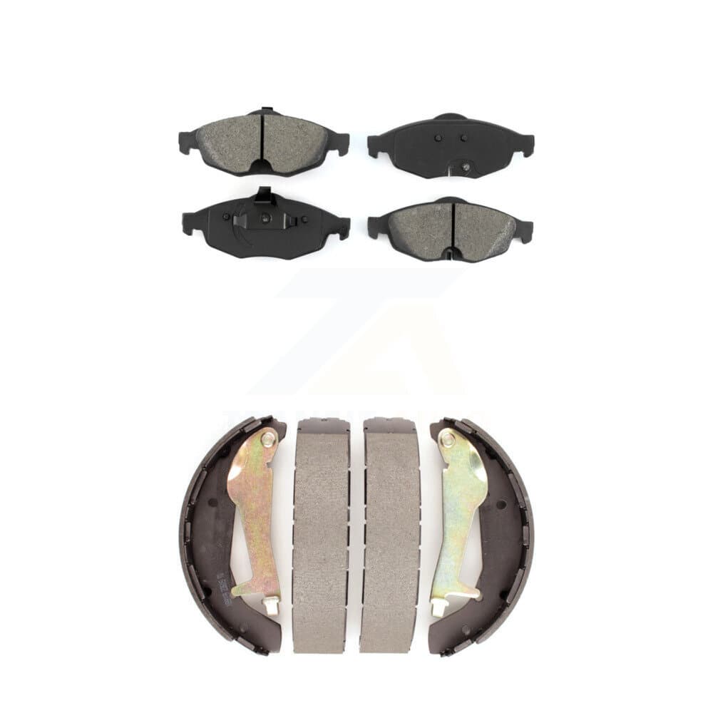 Transit Auto - KSN-100235 - Front and Rear Disc Brake Pad Kits image 1