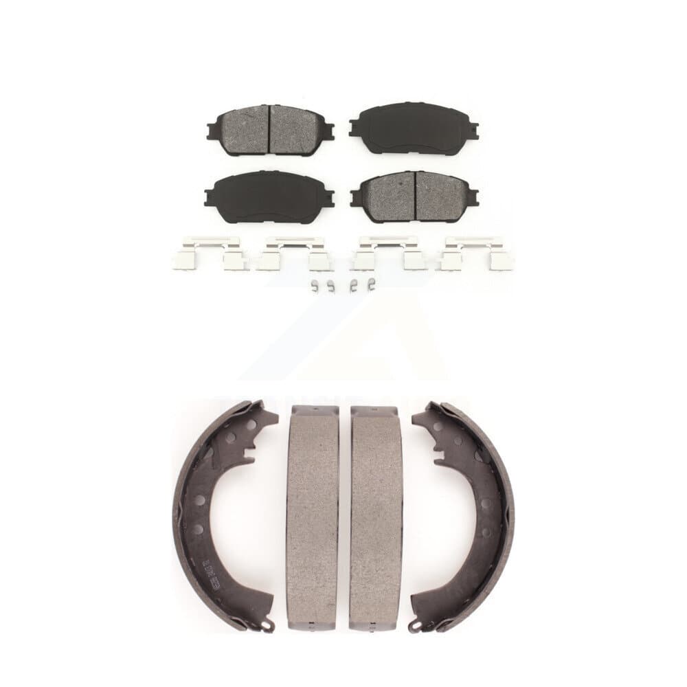 Transit Auto - KSN-100240 - Front and Rear Disc Brake Pad Kits image 1