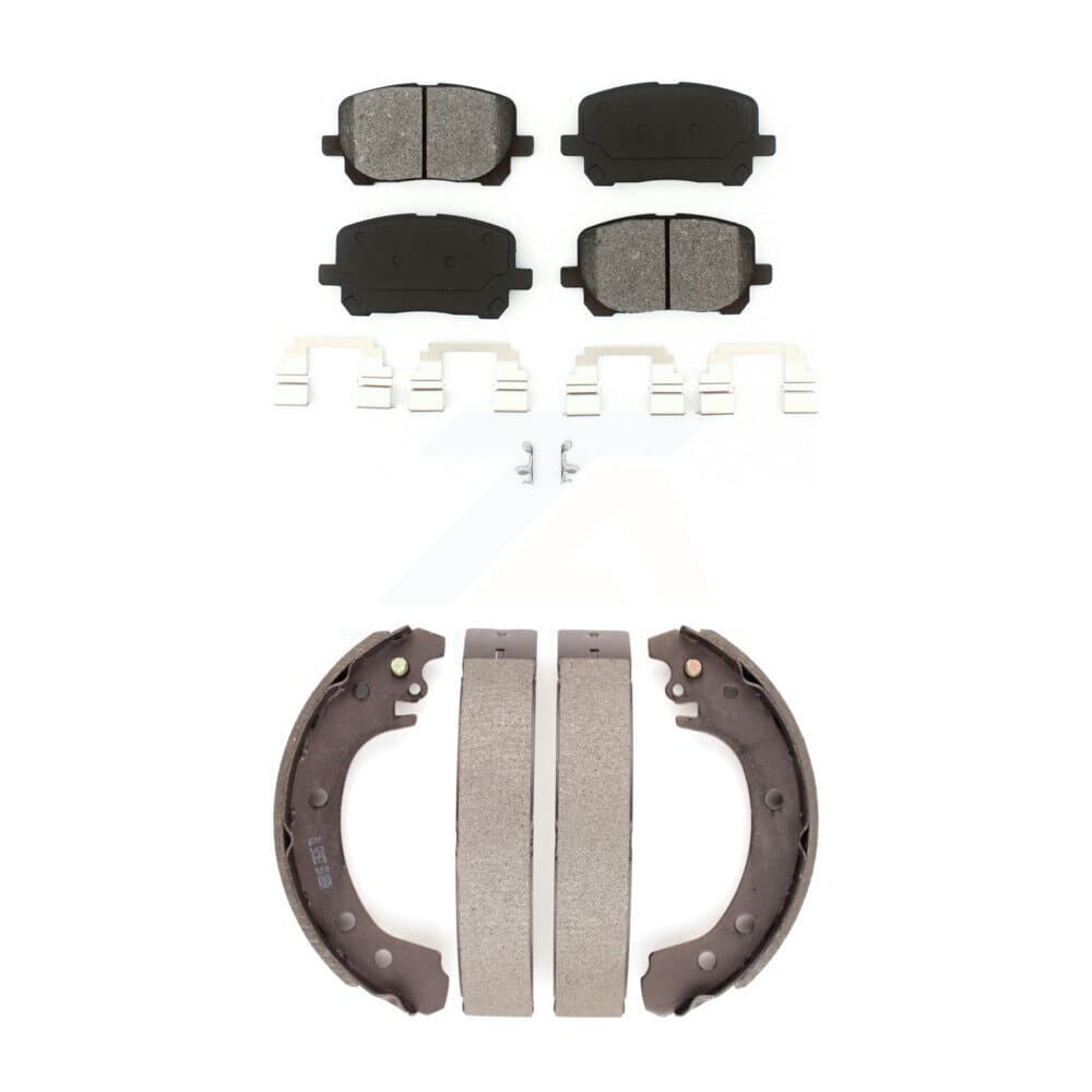 Transit Auto - KSN-100251 - Front and Rear Disc Brake Pad Kits image 1