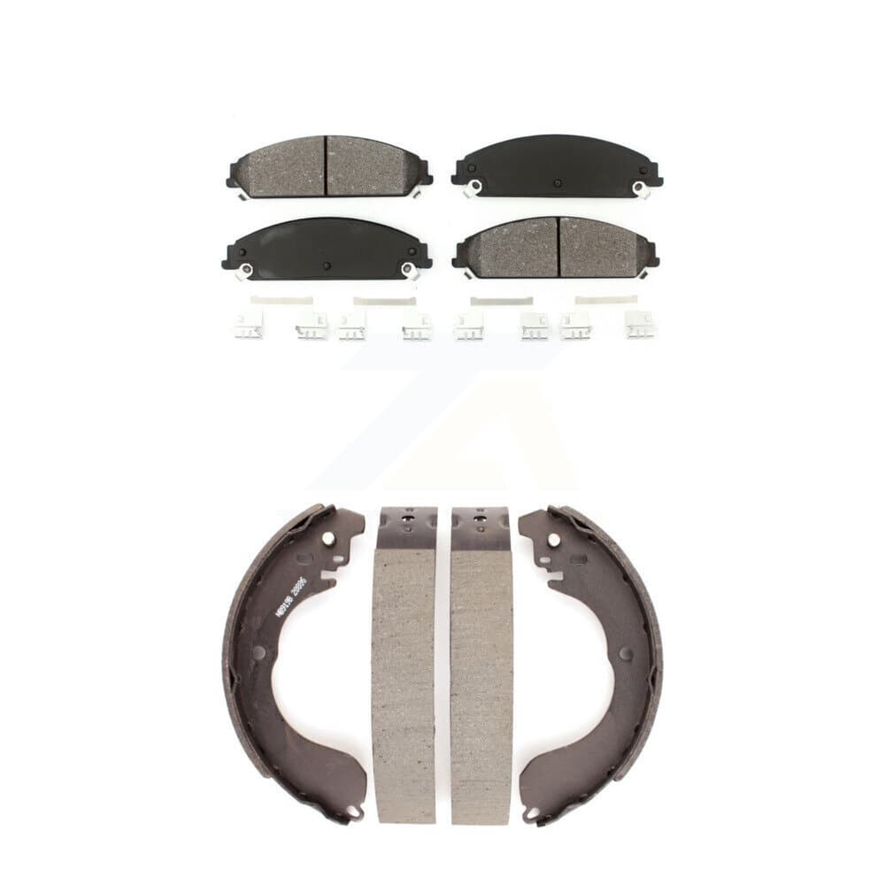Transit Auto - KSN-100271 - Front and Rear Disc Brake Pad Kits image 1