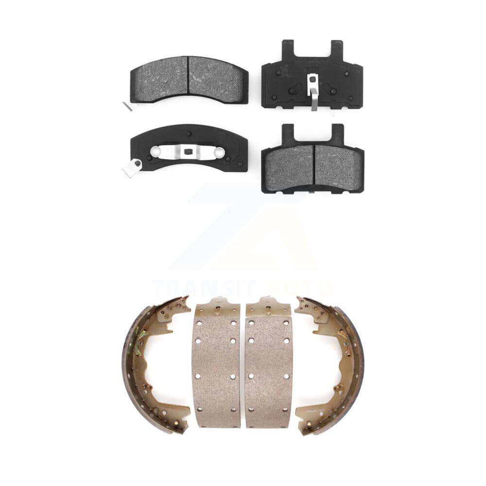 Transit Auto - KSN-100281 - Front and Rear Disc Brake Pad Kits image 1